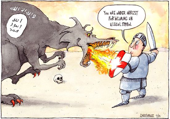 ISIS David Cameron cartoon