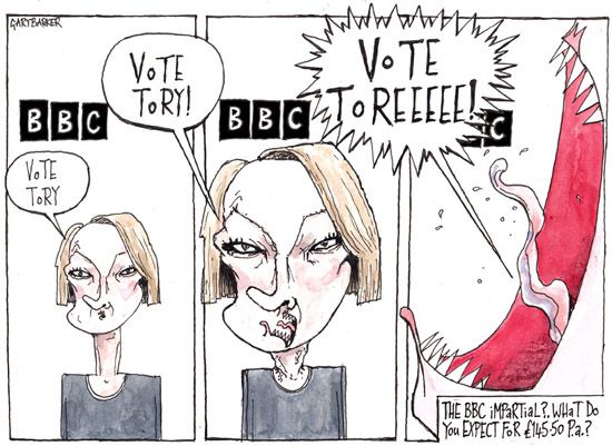BBC Laura Kuennsberg cartoon