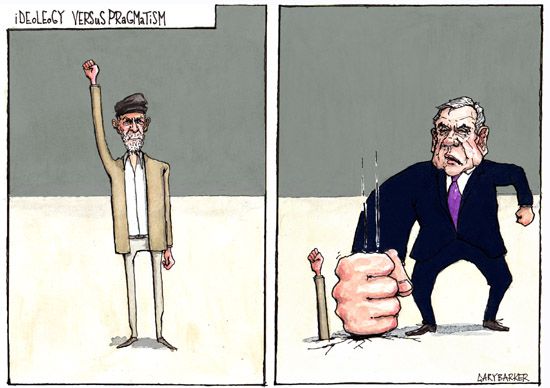 Gordon Brown Jeremy Corbyn cartoon
