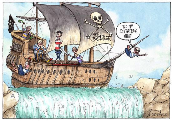 EU Brexit cartoon dessin