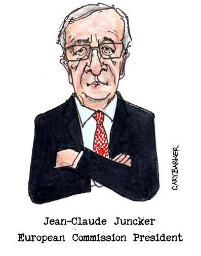 Jean-Claude Juncker cartoon dessin karikatur caricature