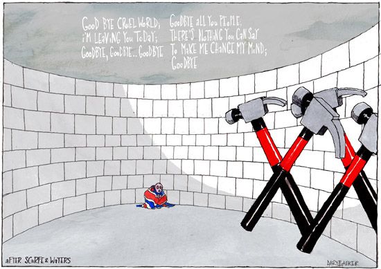 Wall EU referendum cartoon